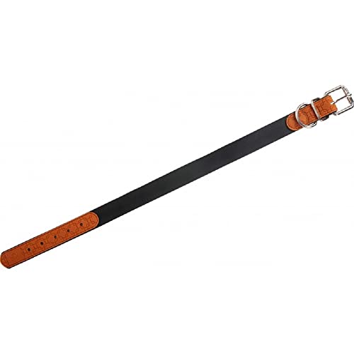 farm-land-hundebedarf-halsband-40-cm-schwarz-braun-wasserfest image 4
