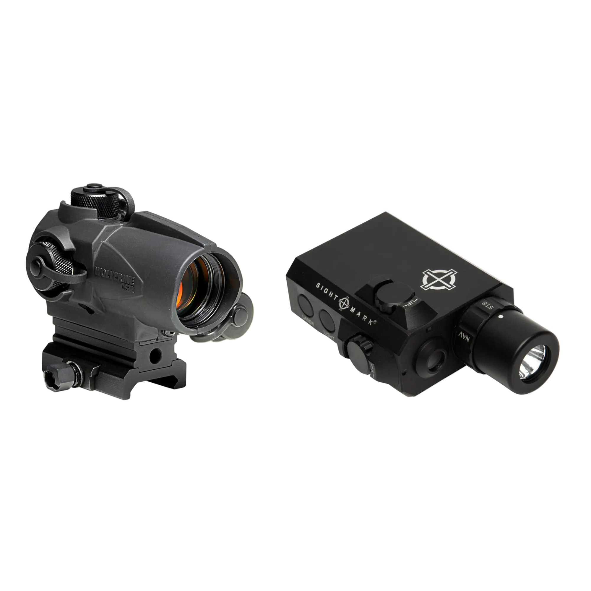 sightmark-wolverine-csr-rotpunktvisier-set-schwarz-300lm image 1