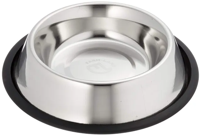 farm-land-hundebedarf-napf-edelstahl-basic-0-49l-15cm image 1