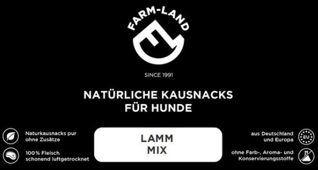 farm-land-hundebedarf-lamm-mix-hundesnack-100g-getrocknet image 3