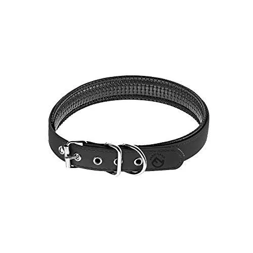 farm-land-comfort-hundehalsband-schwarz-35-cm-gepolstert image 1