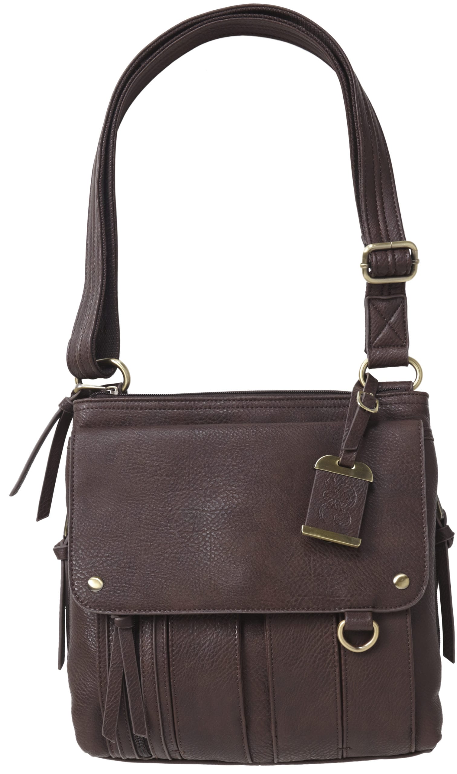 bulldog-cases-cross-body-purse-m-handtasche-mit-holster-braun image 2