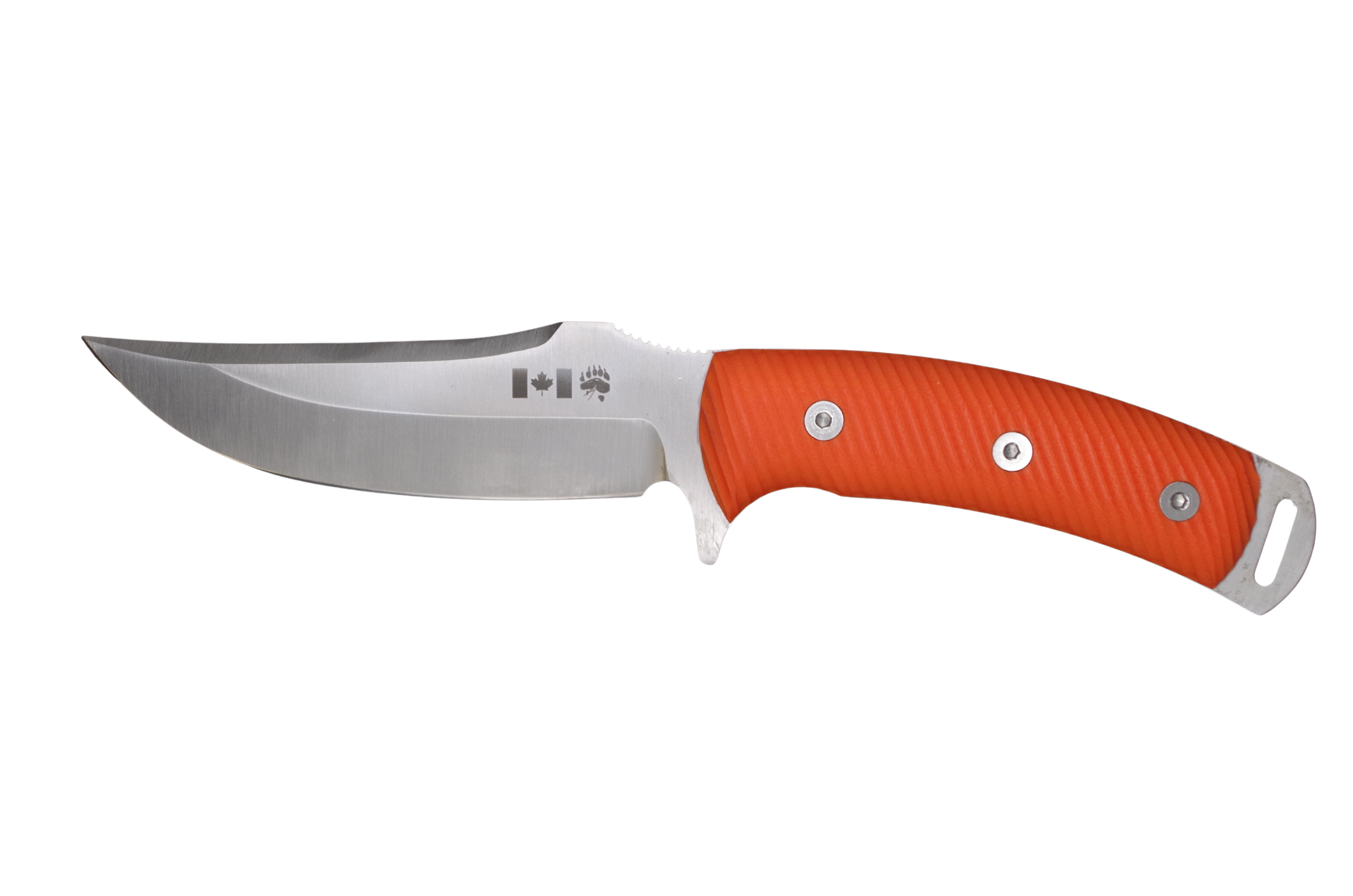 teckel-b-r-jagdmesser-g10-orange-125-mm-bowie image 2