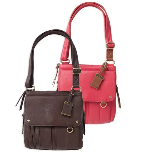 bulldog-cases-cross-body-purse-m-handtasche-mit-holster-braun image 1