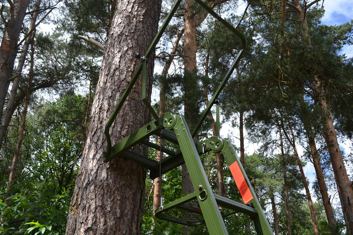 farm-land-revierbedarf-ansitzleiter-711-klappbar-alu-2-70-m-camo image 4