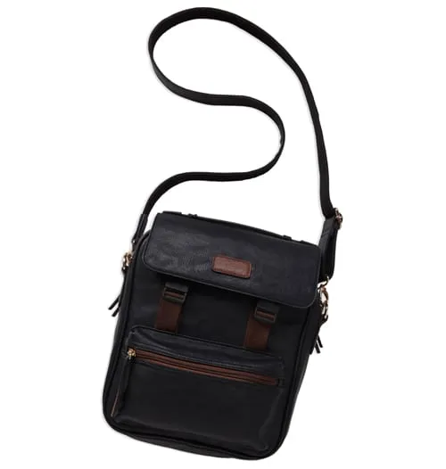 bulldog-cases-urban-satchel-umh-ngetasche-schwarz-holster image 1