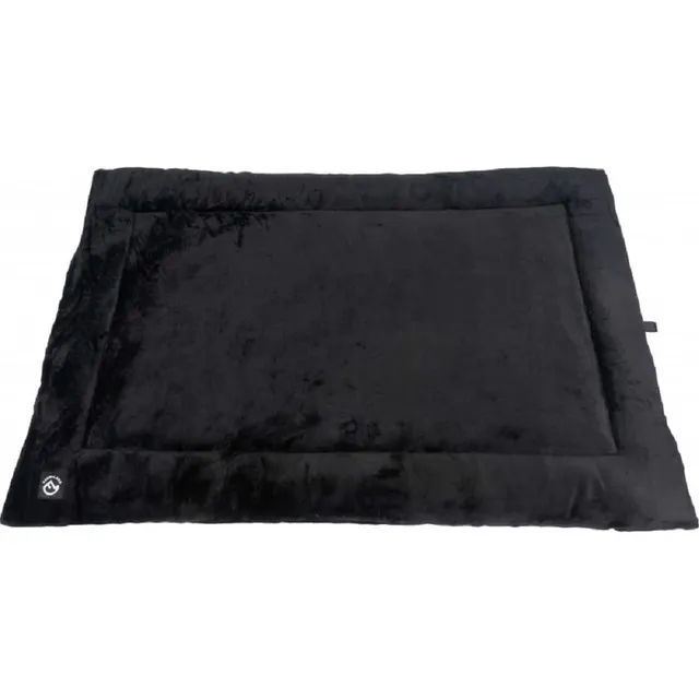 farm-land-hundebedarf-outdoor-hundedecke-105x70-cm-schwarz-velours image 1