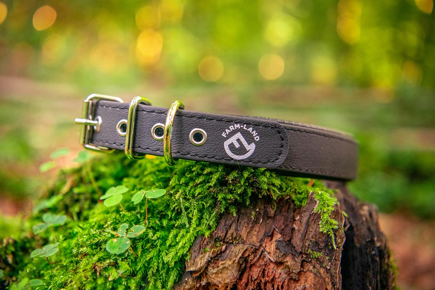 farm-land-hundebedarf-comfort-hundehalsband-schwarz-50-cm-gepolstert image 2