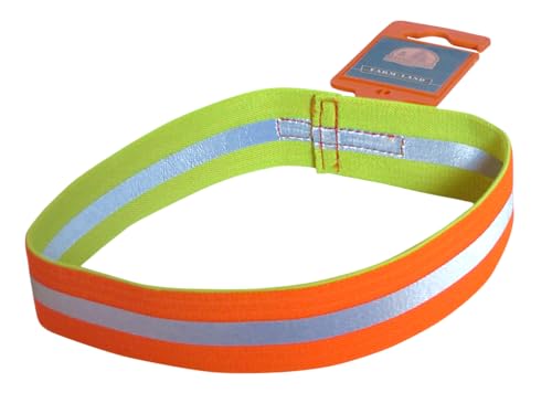 farm-land-hundebedarf-signalband-38-cm-orange-gelb-reflektierend image 6