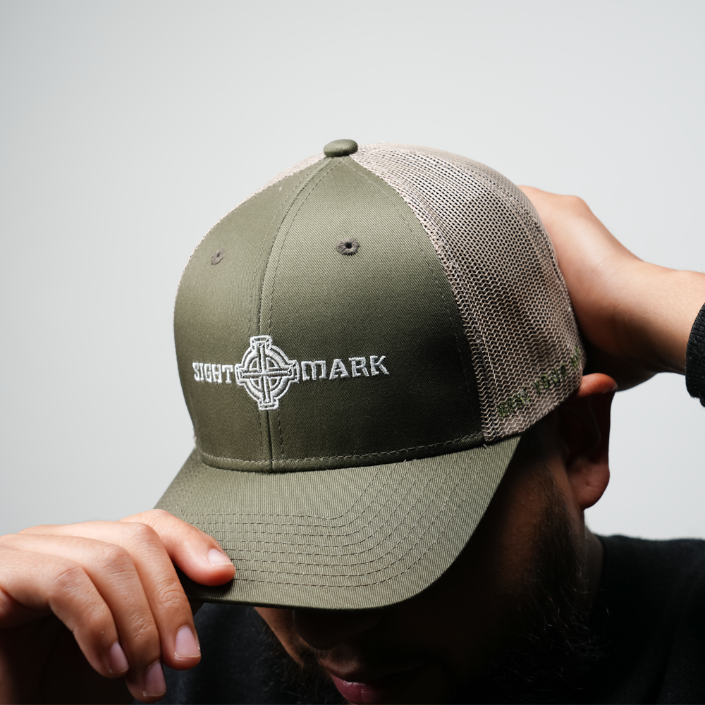 sightmark-recon-trucker-cap-kappe-schwarz image 1