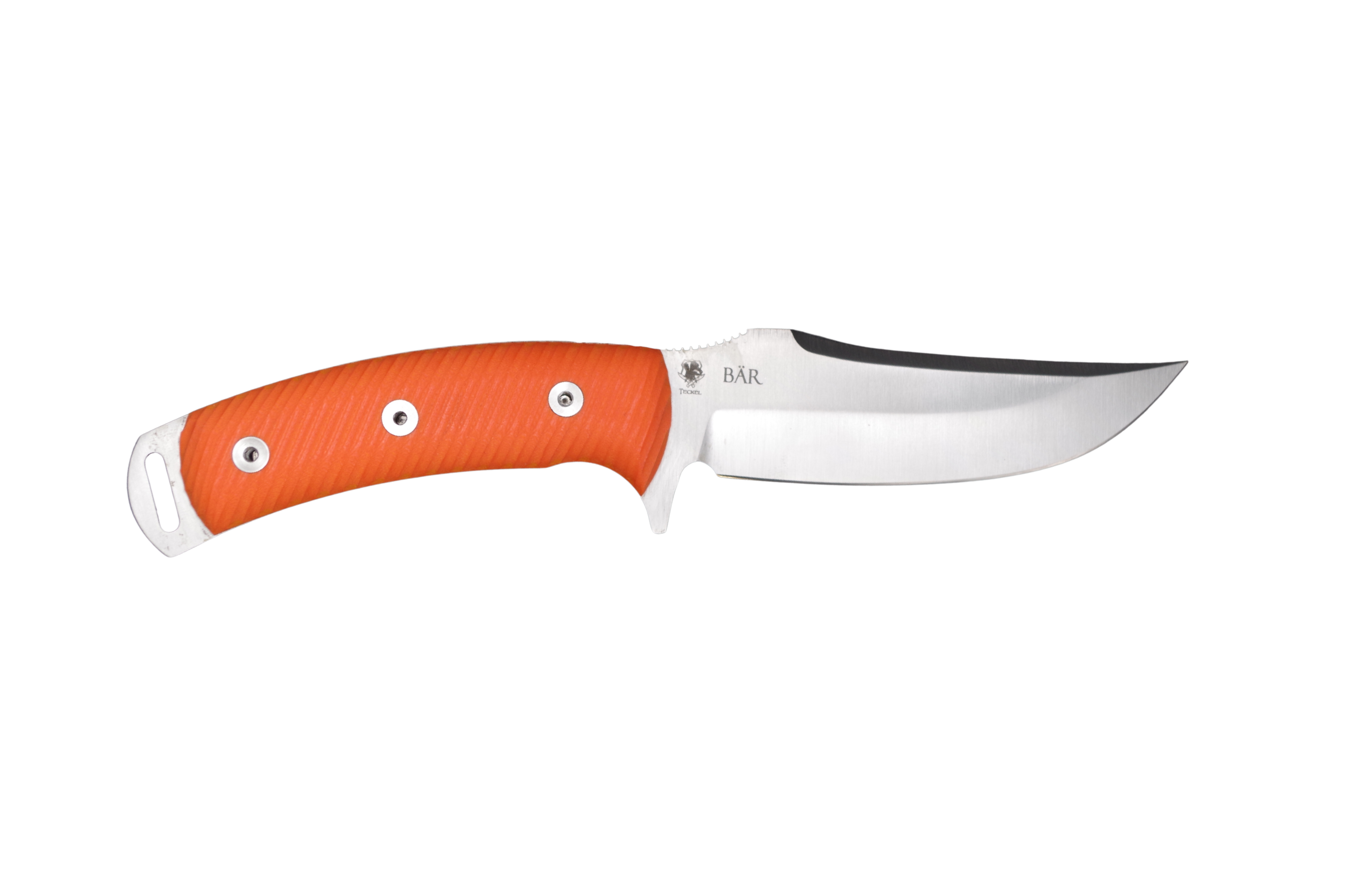 teckel-b-r-jagdmesser-g10-orange-125-mm-bowie image 1