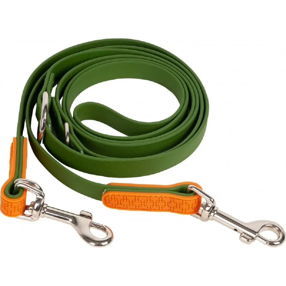 farm-land-hundebedarf-f-hrleine-2-m-oliv-orange-wasserfest image 1