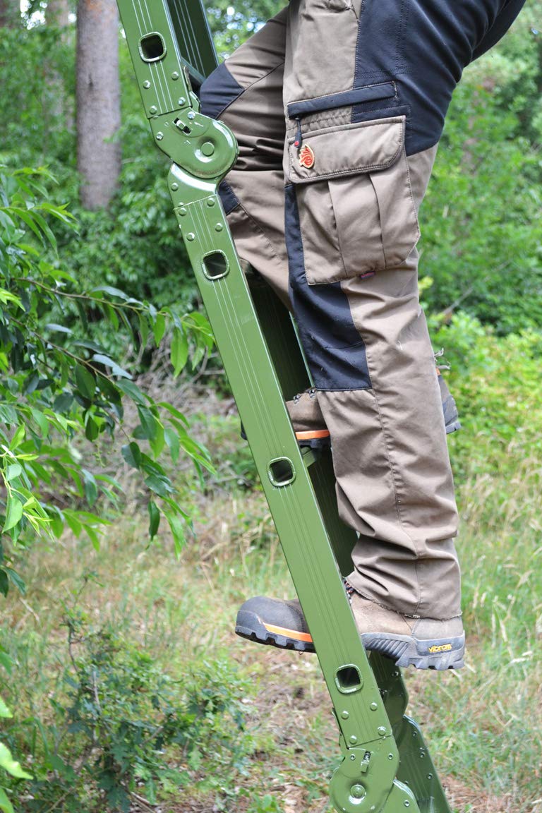 farm-land-revierbedarf-ansitzleiter-711-klappbar-alu-2-70-m-camo image 7