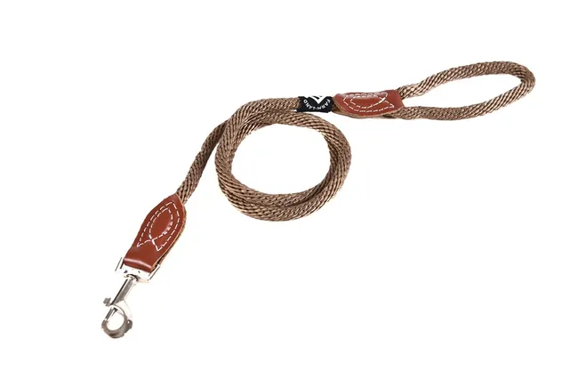 farm-land-hundebedarf-hundeleine-s-120-cm-natur-f-hrleine image 1