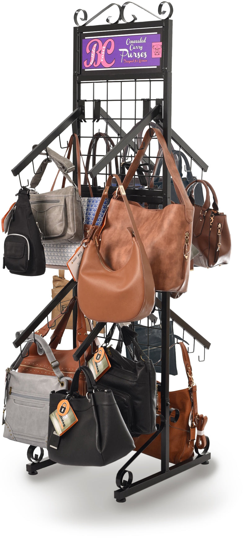 bulldog-cases-concealed-purse-verkaufsdisplay-24er-rack image 1