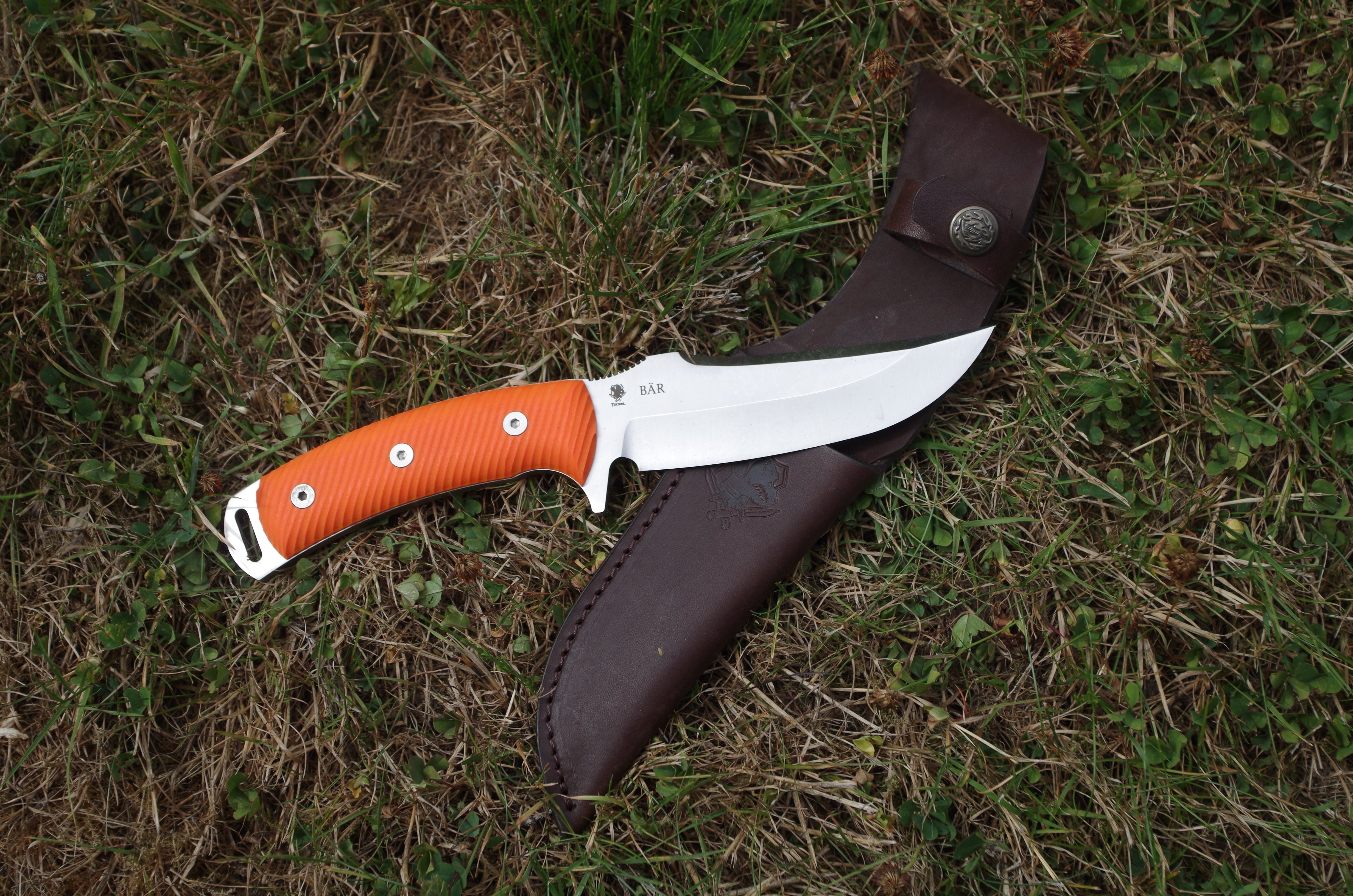 teckel-b-r-jagdmesser-g10-orange-125-mm-bowie image 3
