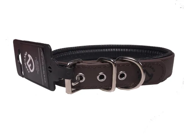 farm-land-comfort-hundehalsband-braun-40-cm-gepolstert image 1
