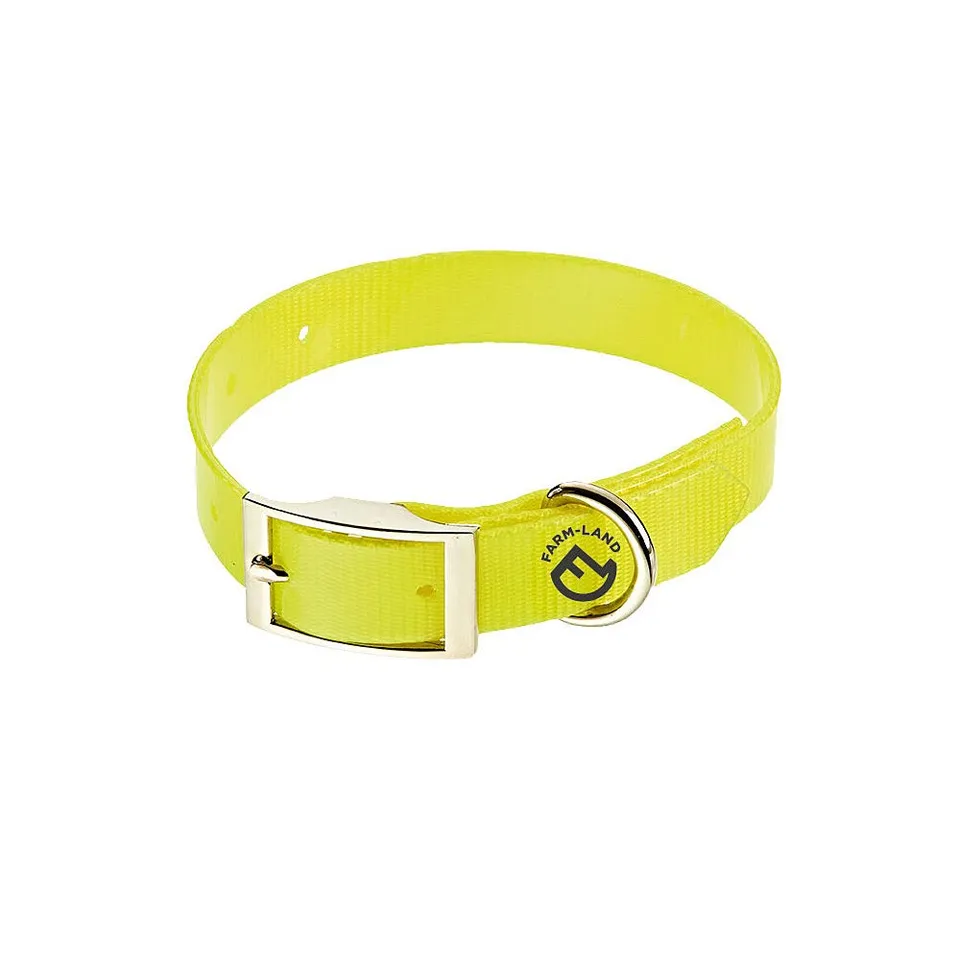 farm-land-basic-halsband-signalgelb-45-cm-pvc-abwaschbar image 1