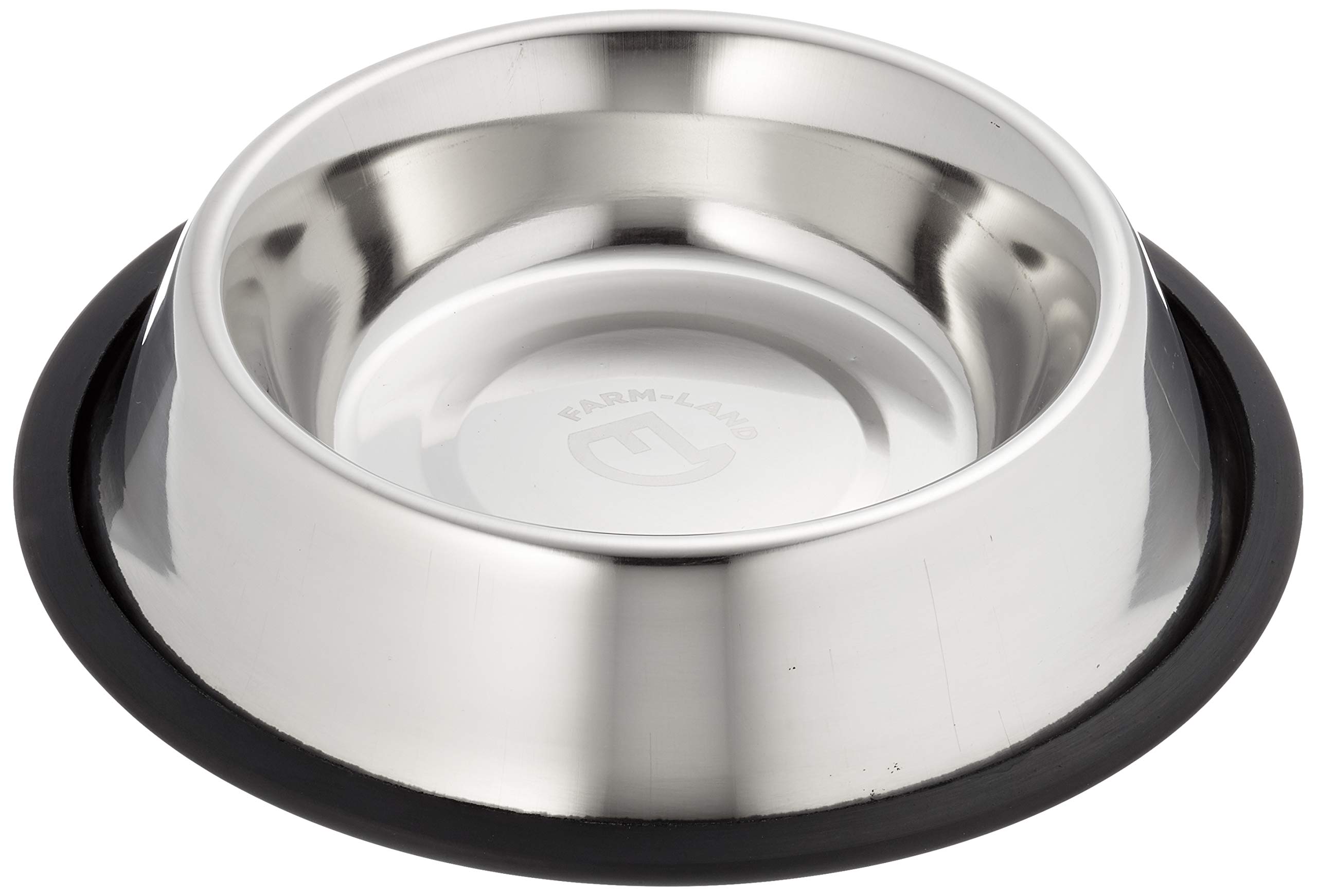 farm-land-hundebedarf-napf-edelstahl-basic-0-49l-15cm image 1