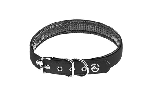 farm-land-hundebedarf-comfort-hundehalsband-schwarz-50-cm-gepolstert image 4