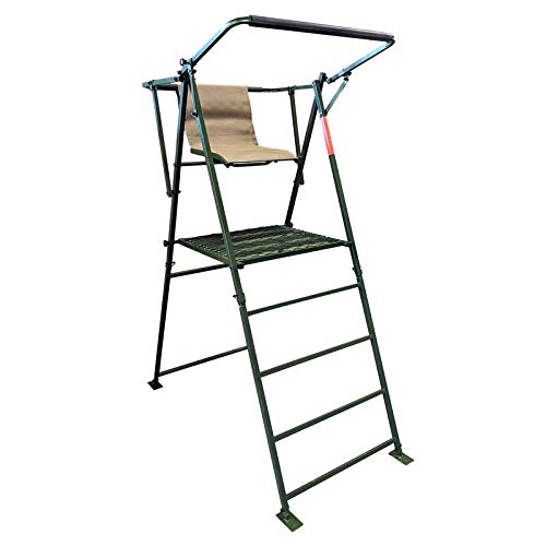 farm-land-718-ansitzleiter-dr-ckjagdbock-metall-189cm-bis-135kg image 1