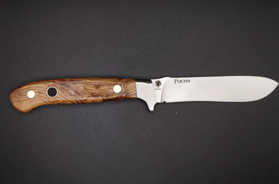 teckel-fuchs-jagdmesser-oliv-esche-leder-braun image 1