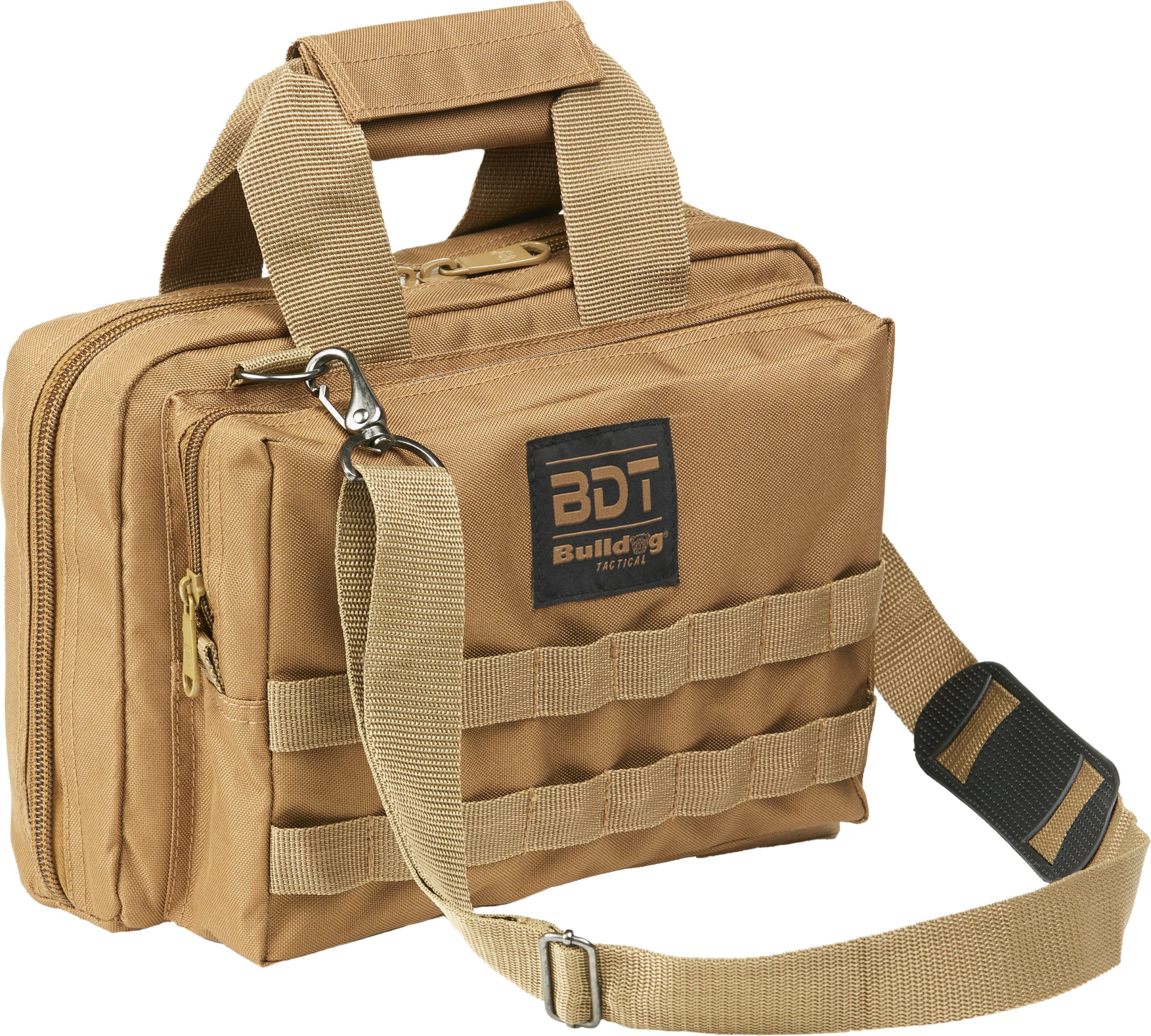 bulldog-cases-range-bag-2-pistolen-tasche-schwarz-bdt917b image 1