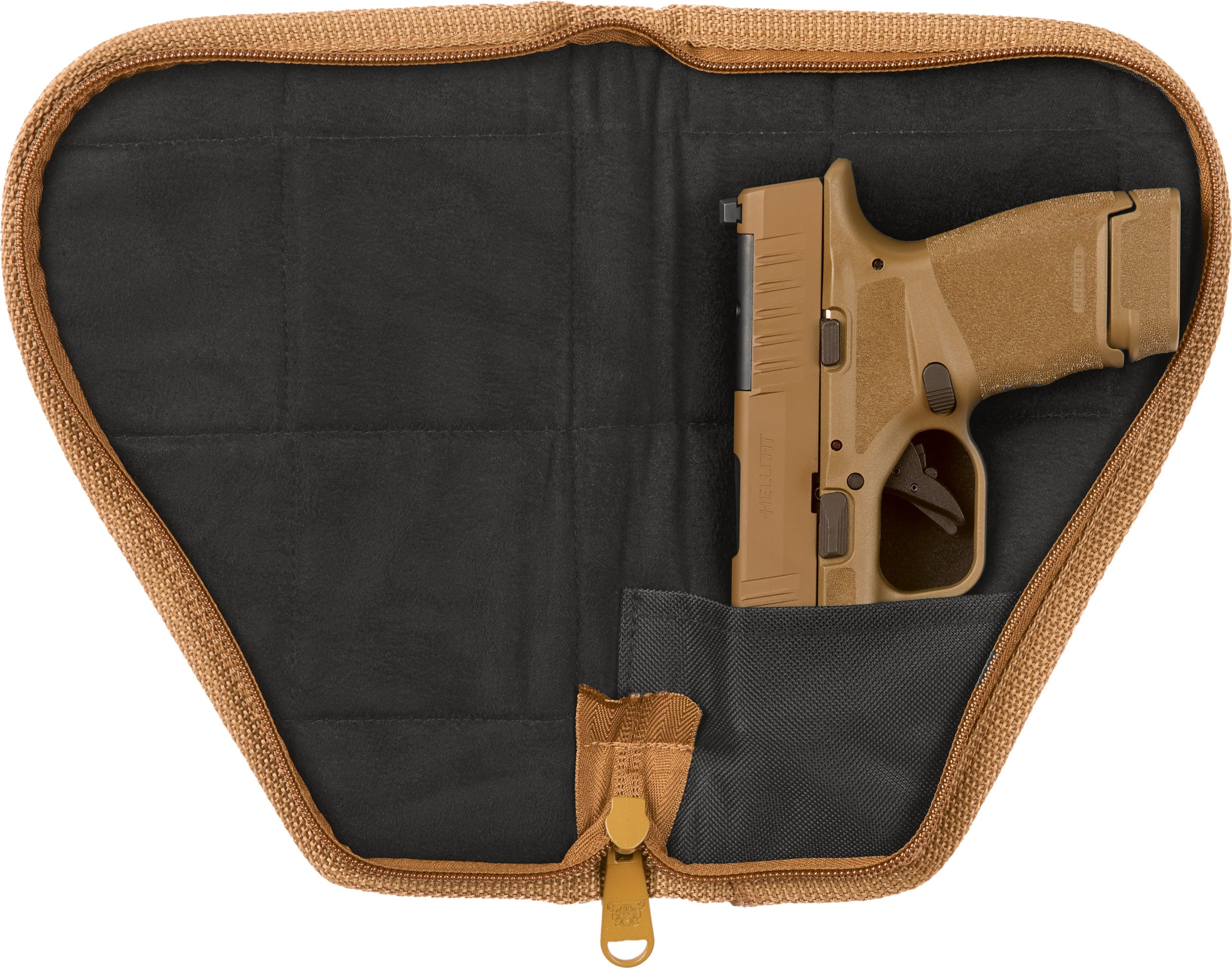 bulldog-cases-deluxe-pistolen-tasche-9x6-schwarz-gepolstert image 2