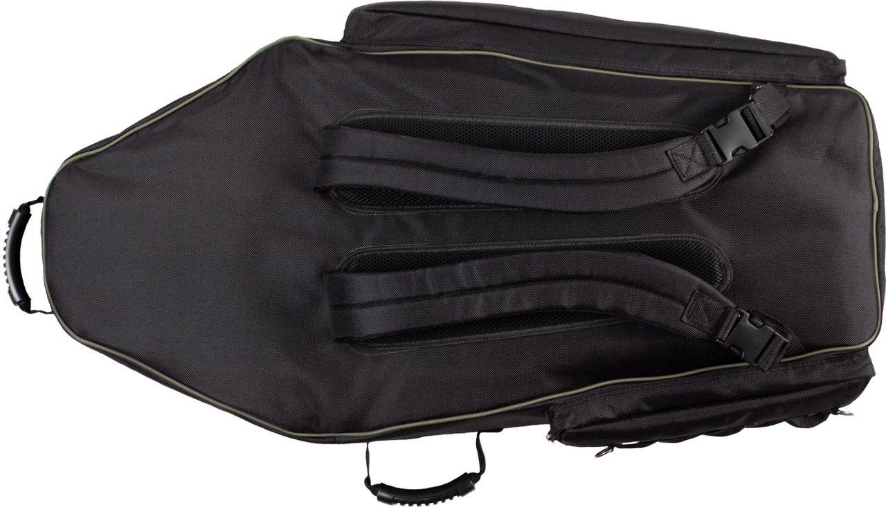 bulldog-cases-extreme-dual-bogentasche-schwarz-gr-n-rucksack image 1