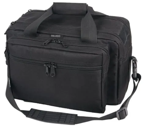 bulldog-deluxe-range-bag-xl-schie-tasche-nylon-mit-pistol-rug image 1