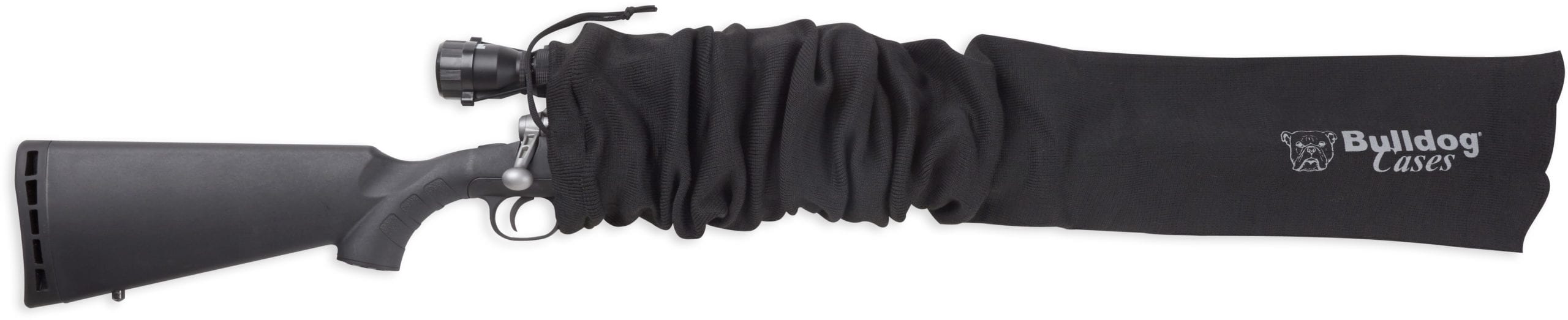 bulldog-gun-sock-gewehrstrumpf-52x6-zoll-mit-zielfernrohr image 1