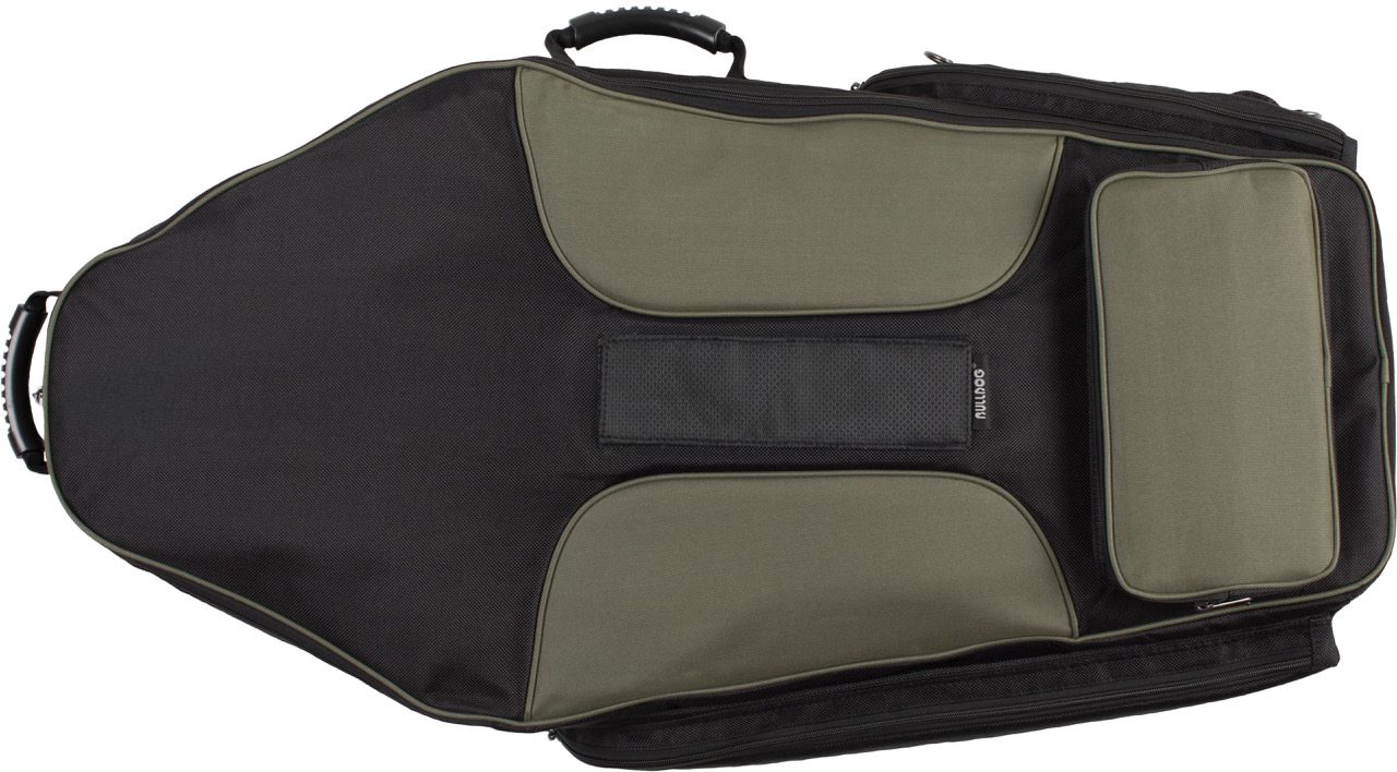 bulldog-cases-extreme-dual-bogentasche-schwarz-gr-n-rucksack image 2