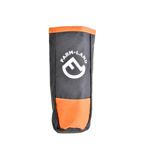 farm-land-hundebedarf-reise-futtertasche-grau-orange-leckerlibeutel image 4