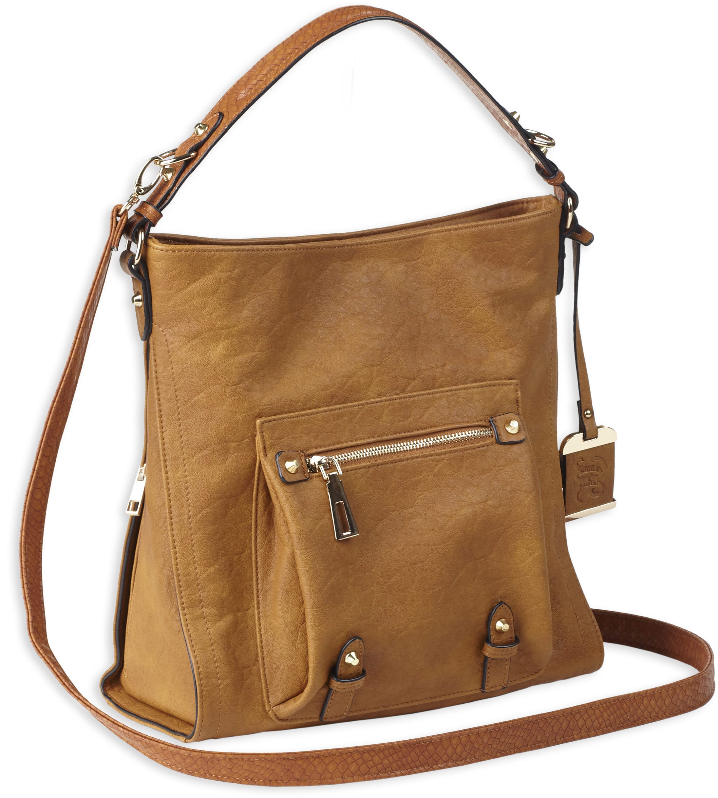 bulldog-hobo-anna-handtasche-schwarz-mit-pistolenholster image 2