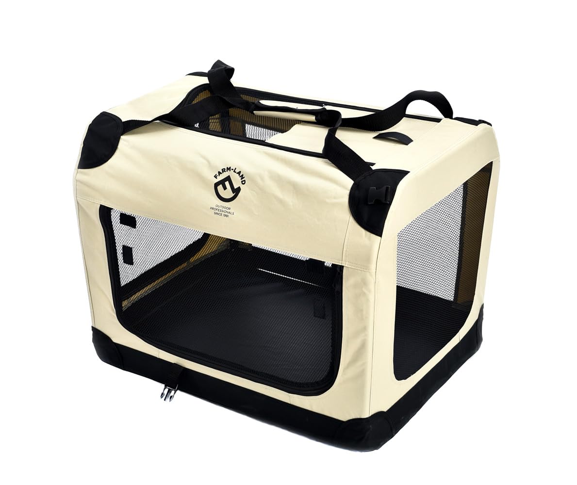 farm-land-hundebedarf-transportbox-70x52x52-faltbar-alu image 2