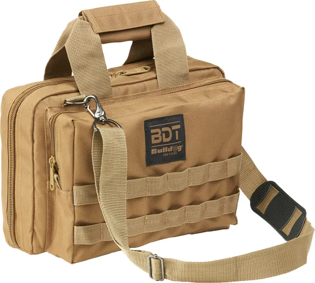 bulldog-cases-range-bag-2-pistolen-tasche-schwarz-bdt917b image 1