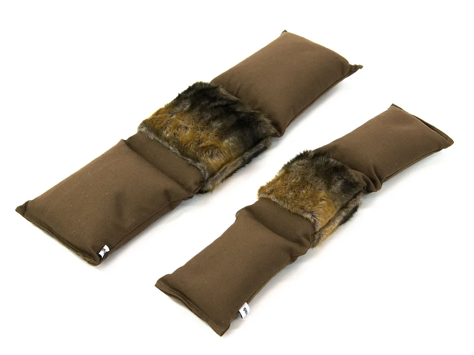 farm-land-hundebedarf-dummy-fuchs-2000-g-oliv-canvas-apportel image 1