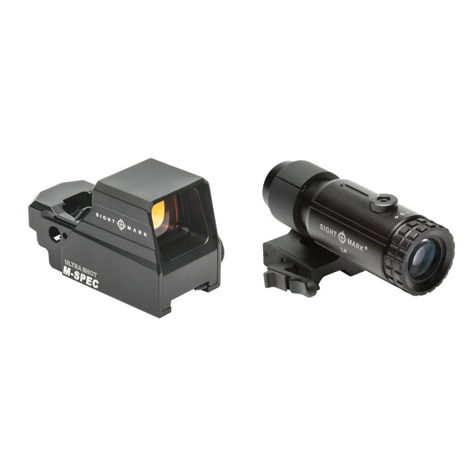 sightmark-ultra-shot-m-spec-lqd-rotpunktvisier-t-5-magnifier-5x image 1
