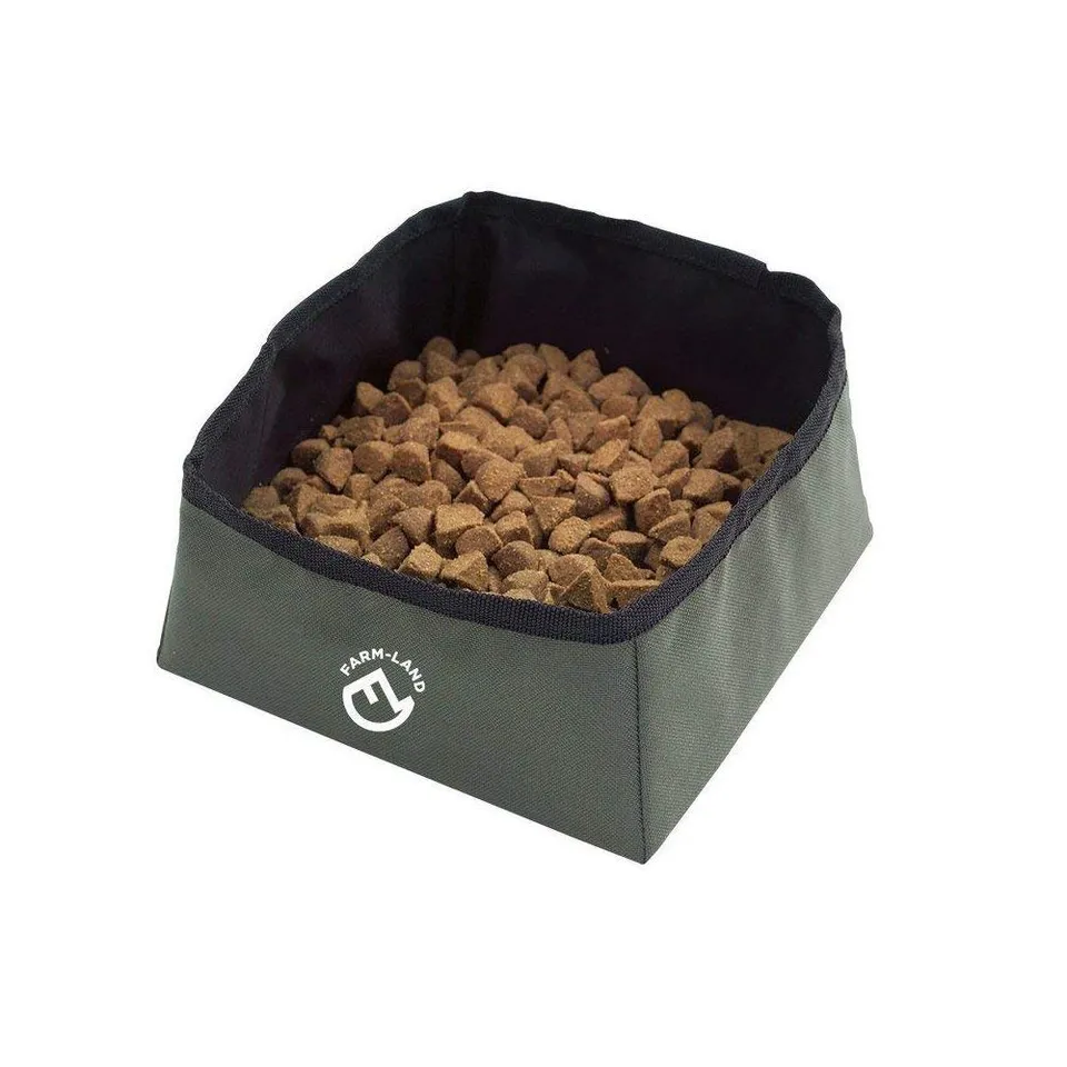 farm-land-faltbarer-hundenapf-2l-oxford-nylon-wasserdicht image 1