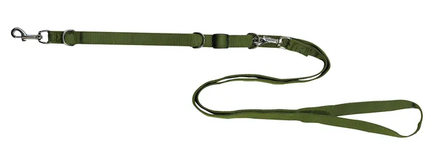 farm-land-hundebedarf-umh-ngeleine-130-250cm-oliv-reflektor image 1