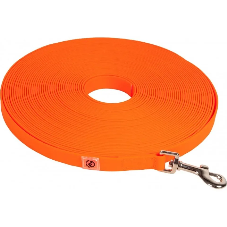 farm-land-hundebedarf-suchleine-signalorange-20-m-2-cm-wasserfest image 1
