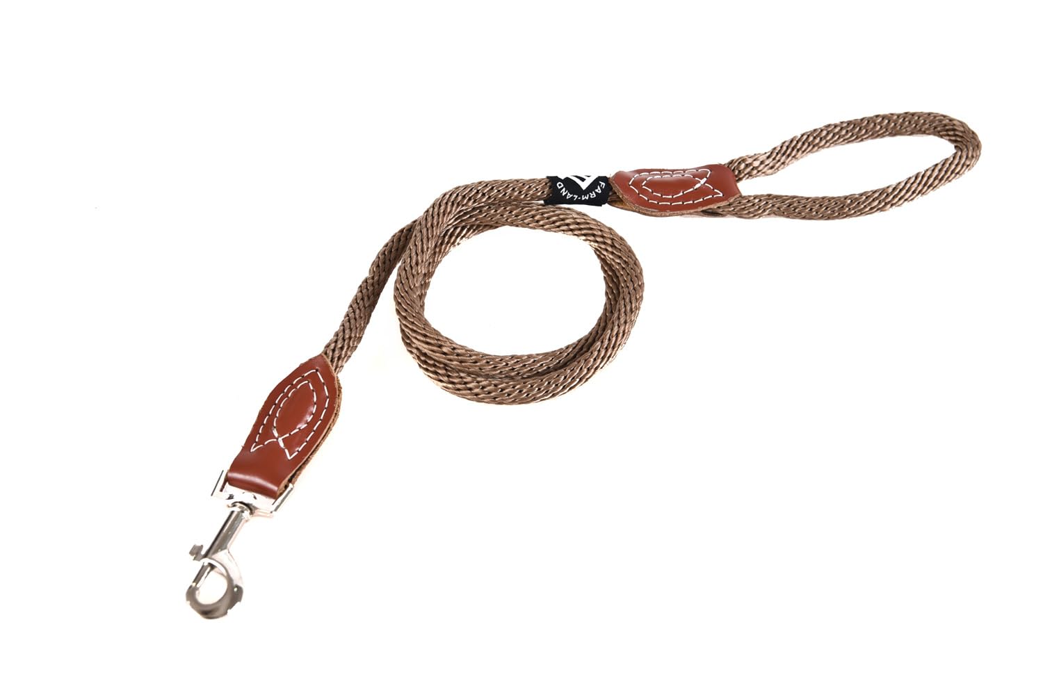 farm-land-hundebedarf-hundeleine-s-120-cm-natur-f-hrleine image 1
