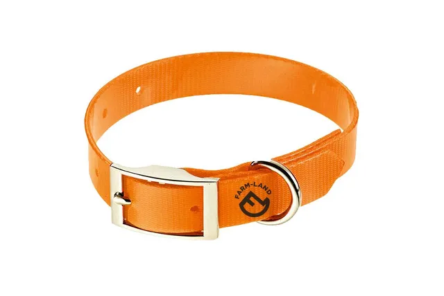 farm-land-basic-halsband-signalorange-35-cm-pvc-rei-fest image 1