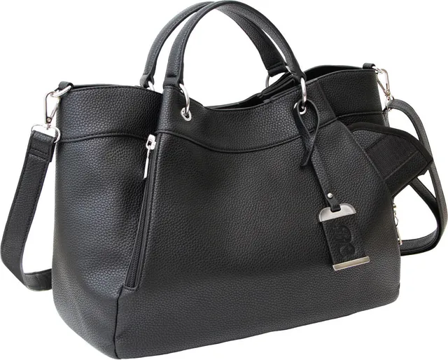 bulldog-cases-satchel-handtasche-mit-holster-schwarz image 1