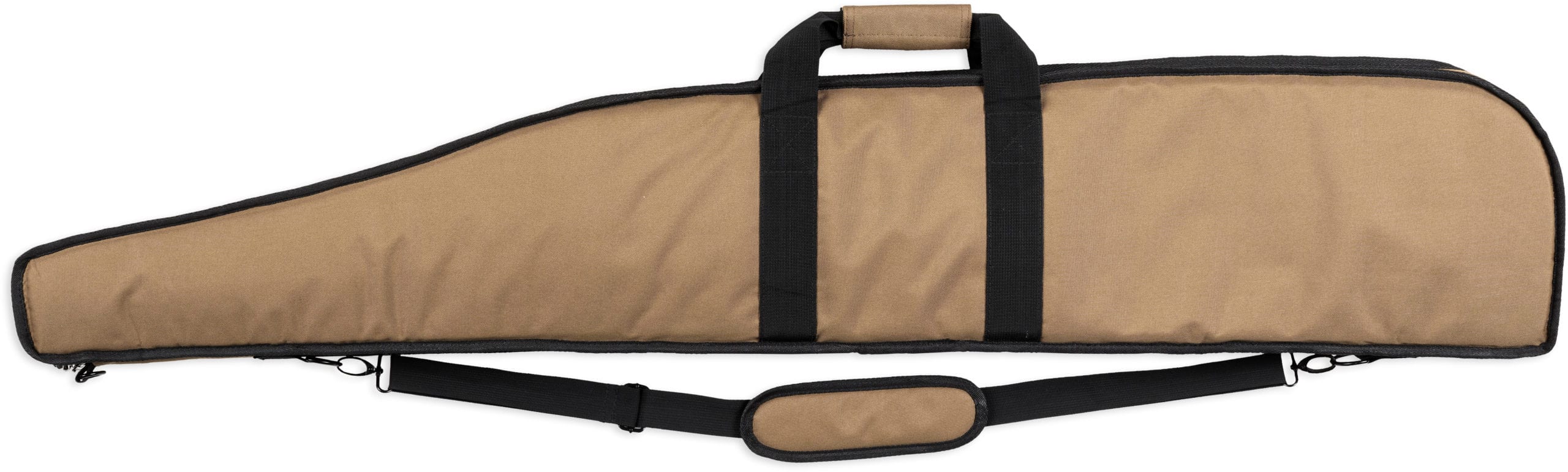 bulldog-deluxe-gewehrtasche-48-zoll-tan-schwarz-langwaffenfutteral image 2