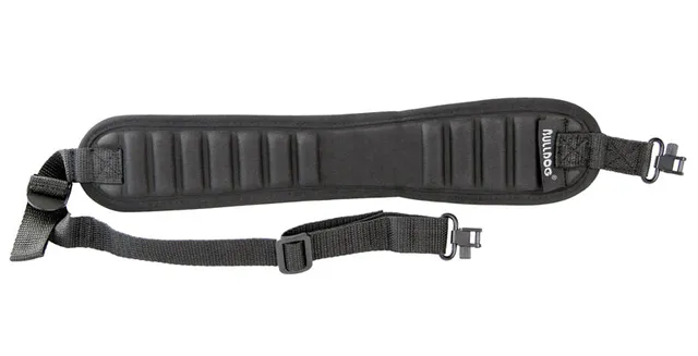 bulldog-cases-accessories-gewehrriemen-gerippt-schwarz-mit-swivels image 1