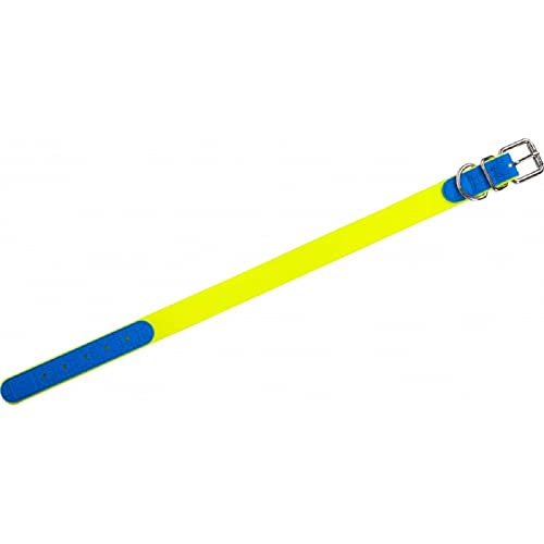 farm-land-hundebedarf-halsband-60-cm-signalgelb-blau-wasserfest image 4