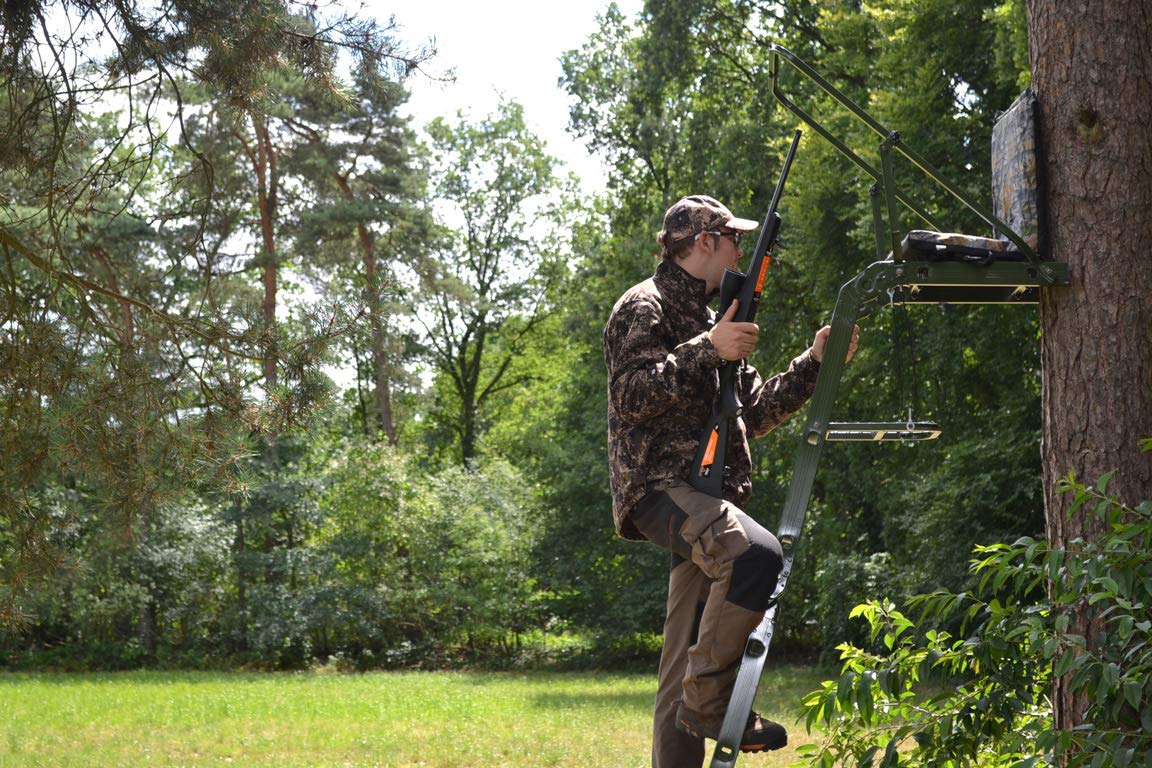 farm-land-revierbedarf-ansitzleiter-711-klappbar-alu-2-70-m-camo image 3